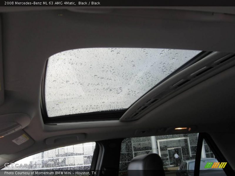 Black / Black 2008 Mercedes-Benz ML 63 AMG 4Matic