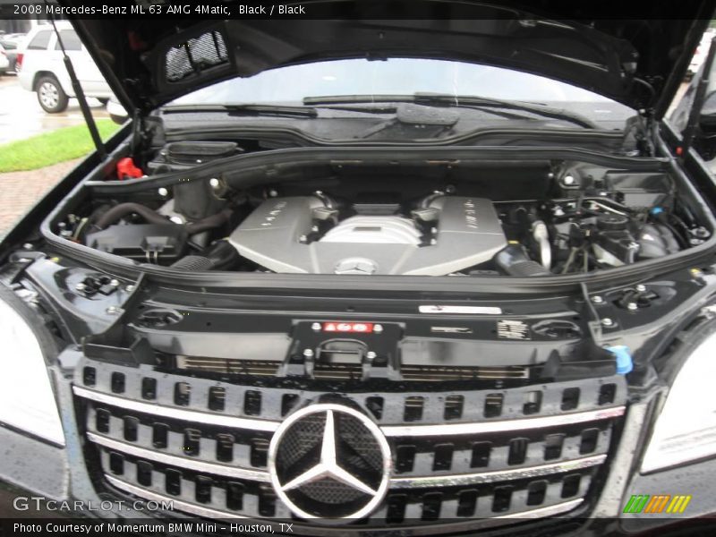 Black / Black 2008 Mercedes-Benz ML 63 AMG 4Matic