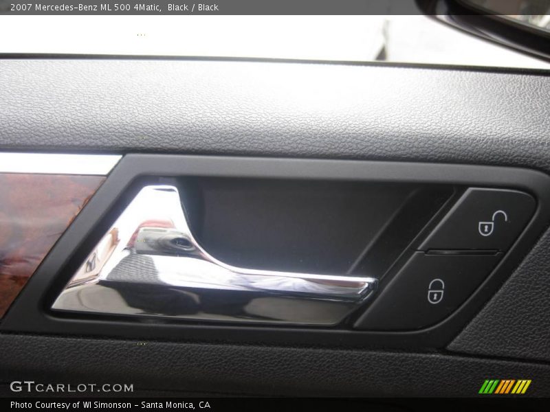 Black / Black 2007 Mercedes-Benz ML 500 4Matic