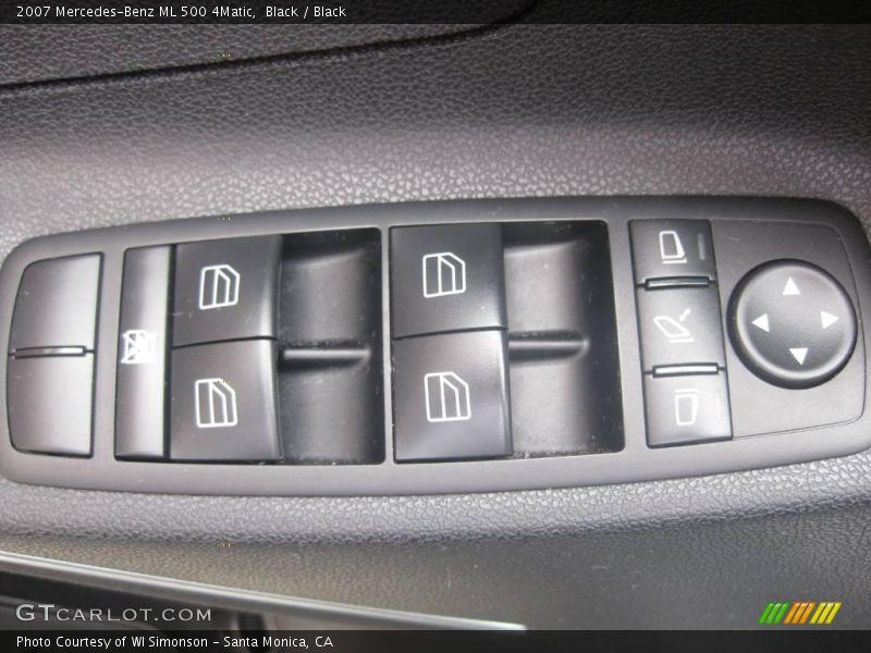 Black / Black 2007 Mercedes-Benz ML 500 4Matic