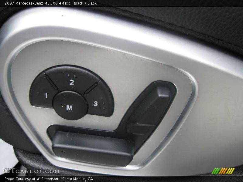 Black / Black 2007 Mercedes-Benz ML 500 4Matic