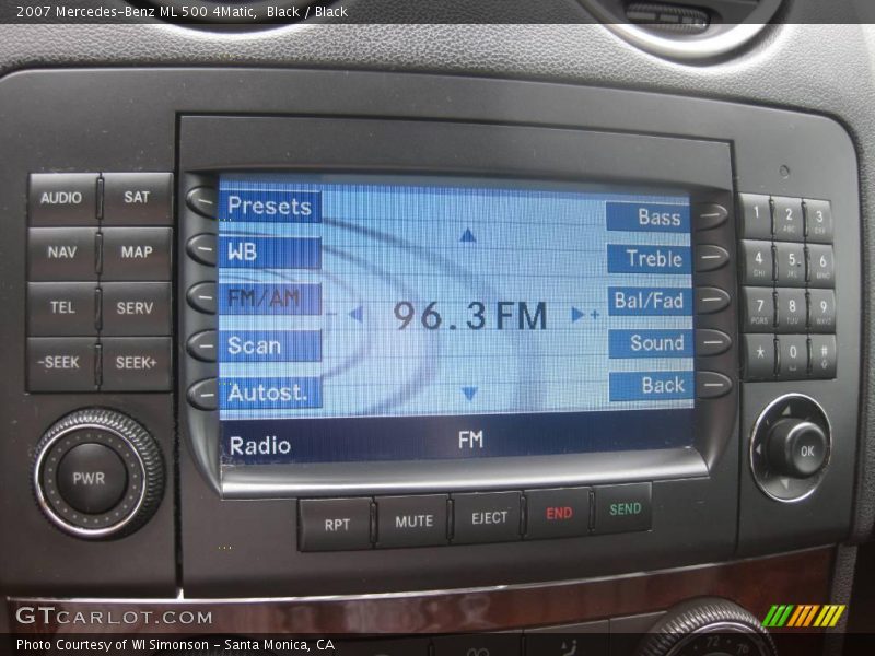 Black / Black 2007 Mercedes-Benz ML 500 4Matic