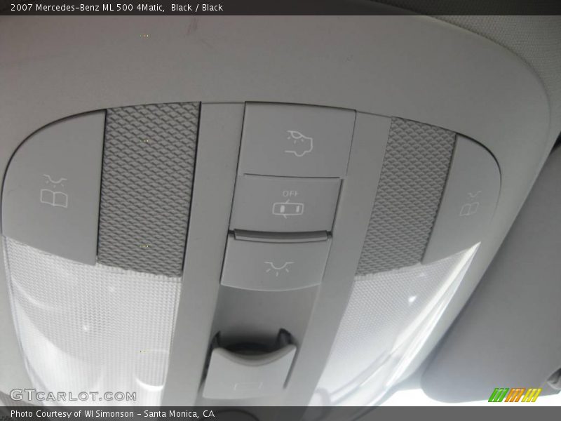 Black / Black 2007 Mercedes-Benz ML 500 4Matic