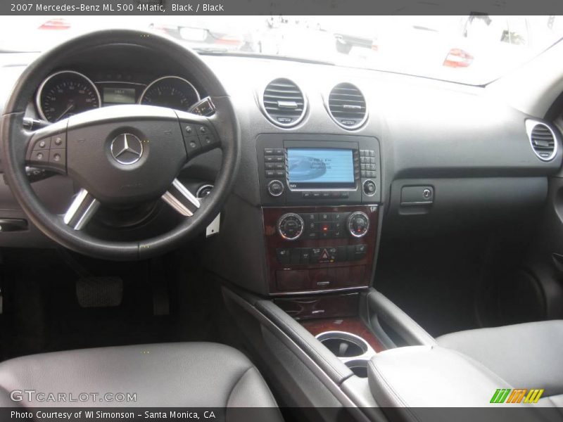 Black / Black 2007 Mercedes-Benz ML 500 4Matic