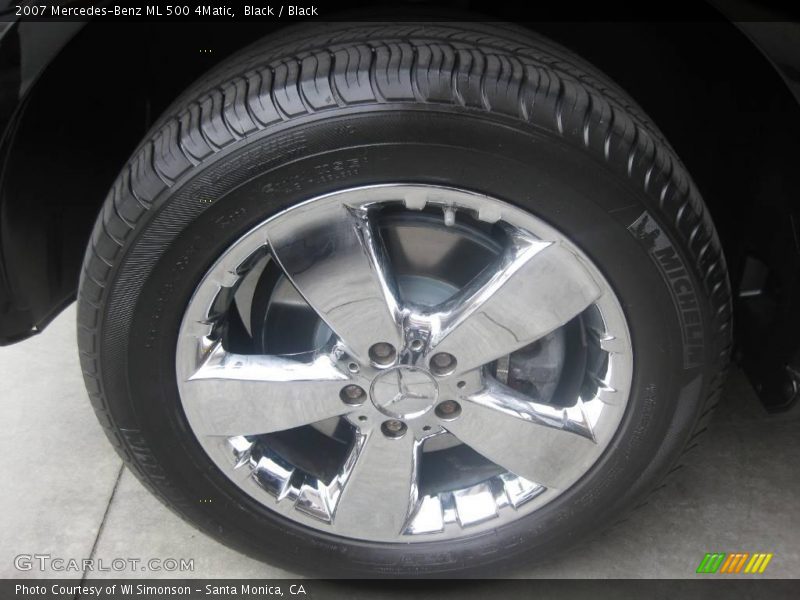 Black / Black 2007 Mercedes-Benz ML 500 4Matic