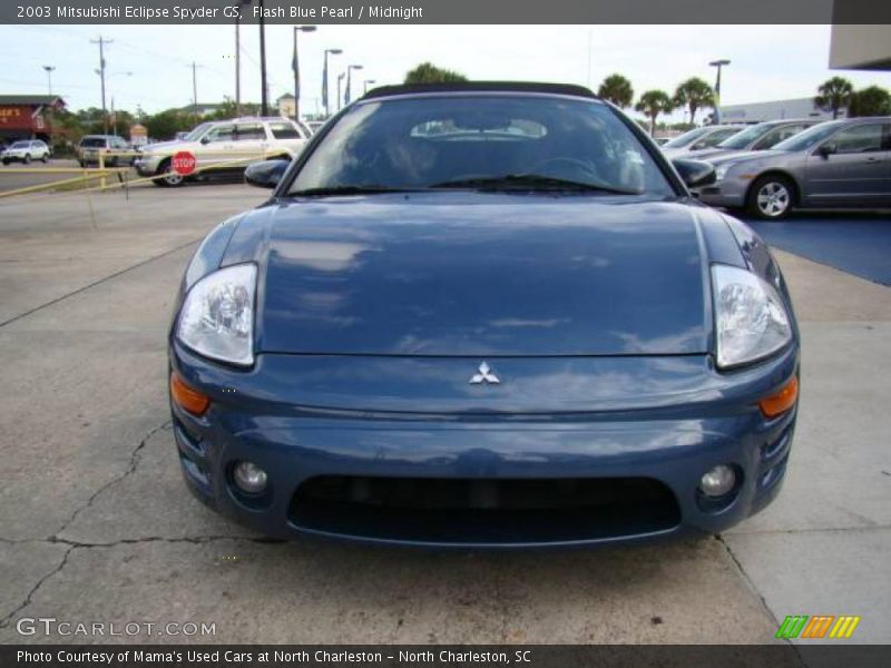 Flash Blue Pearl / Midnight 2003 Mitsubishi Eclipse Spyder GS