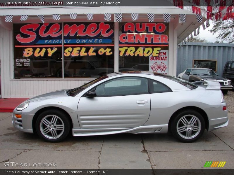 Sterling Silver Metallic / Midnight 2004 Mitsubishi Eclipse GT Coupe