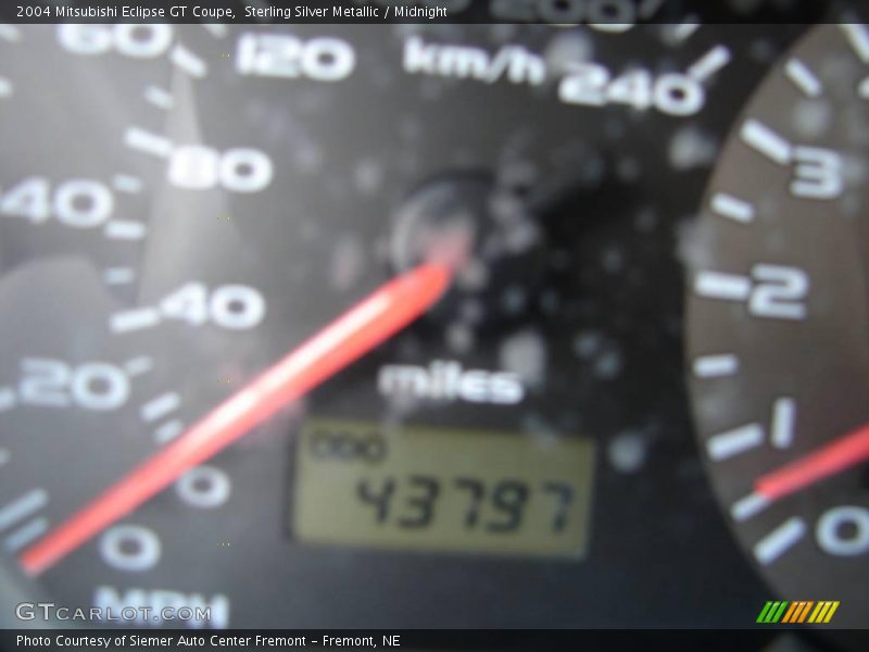 Sterling Silver Metallic / Midnight 2004 Mitsubishi Eclipse GT Coupe