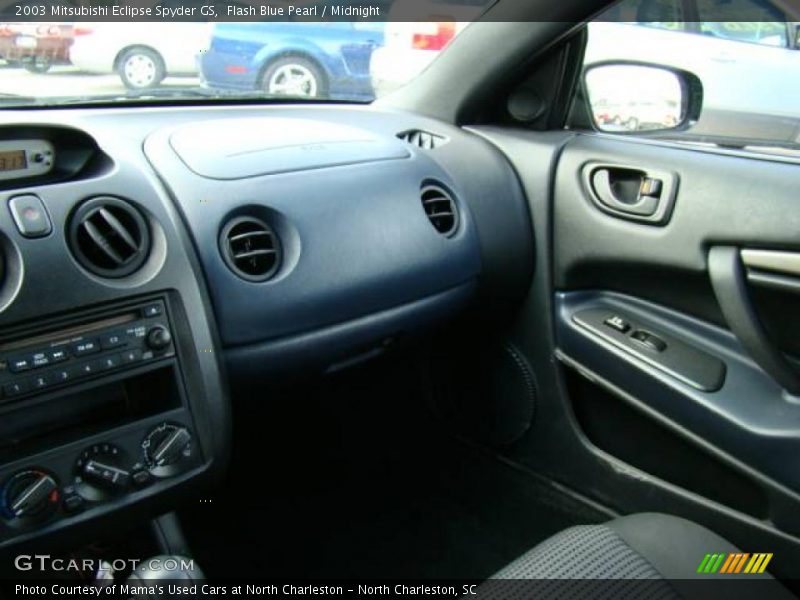 Flash Blue Pearl / Midnight 2003 Mitsubishi Eclipse Spyder GS