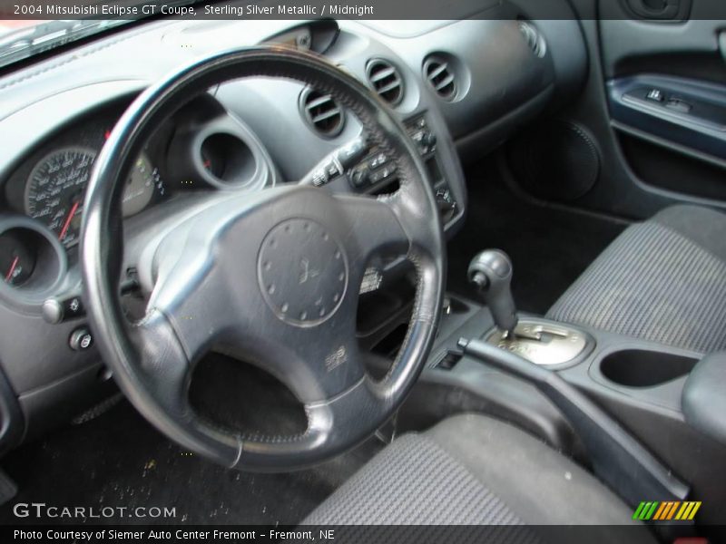 Sterling Silver Metallic / Midnight 2004 Mitsubishi Eclipse GT Coupe