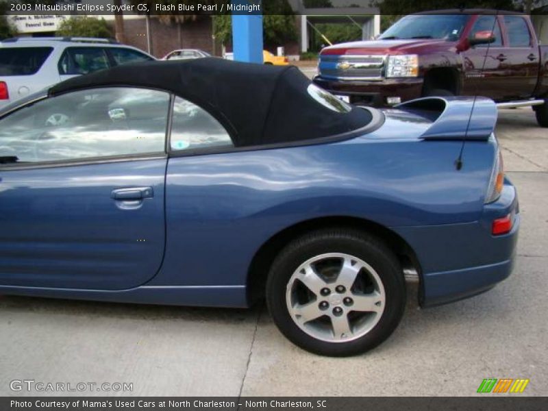 Flash Blue Pearl / Midnight 2003 Mitsubishi Eclipse Spyder GS