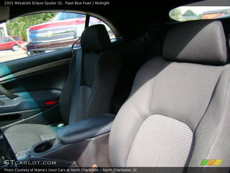 Flash Blue Pearl / Midnight 2003 Mitsubishi Eclipse Spyder GS