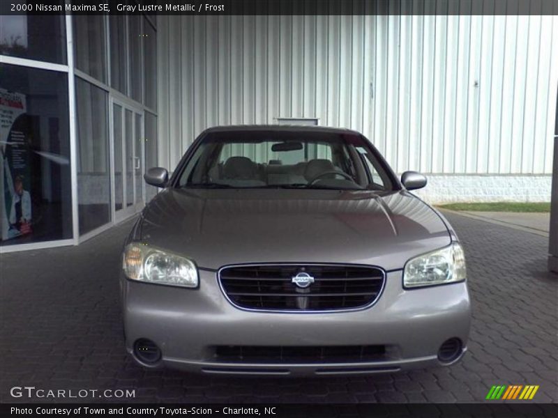 Gray Lustre Metallic / Frost 2000 Nissan Maxima SE