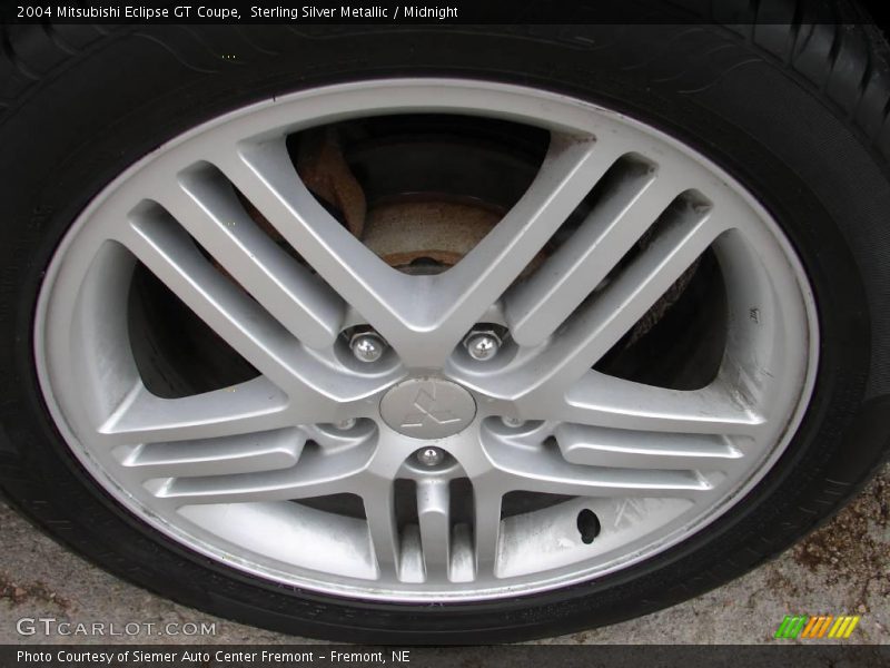 Sterling Silver Metallic / Midnight 2004 Mitsubishi Eclipse GT Coupe