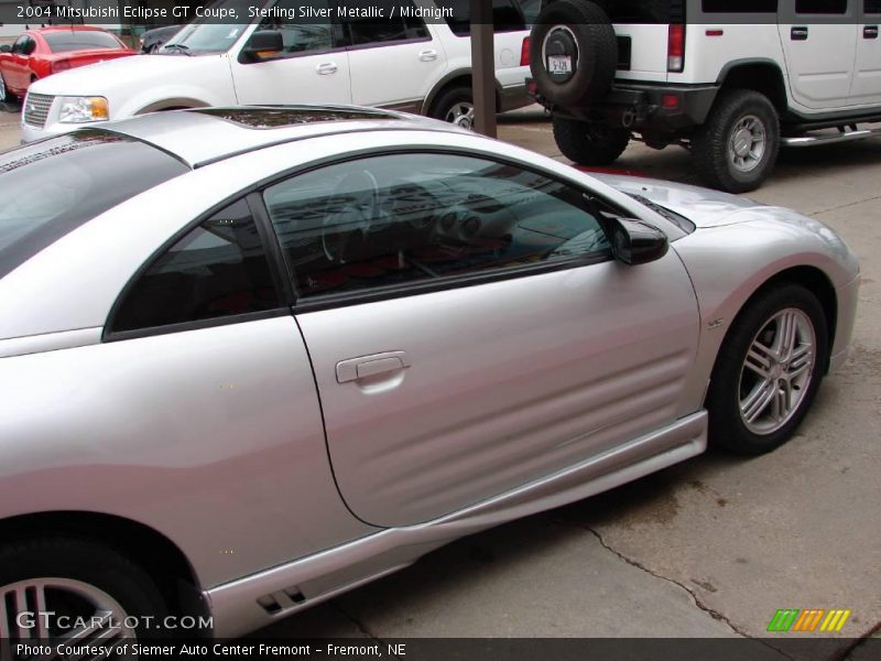 Sterling Silver Metallic / Midnight 2004 Mitsubishi Eclipse GT Coupe