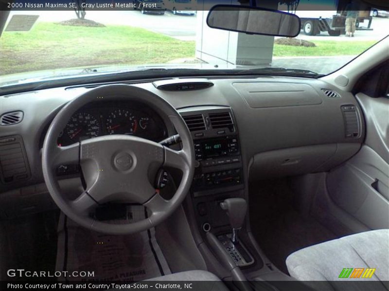 Gray Lustre Metallic / Frost 2000 Nissan Maxima SE