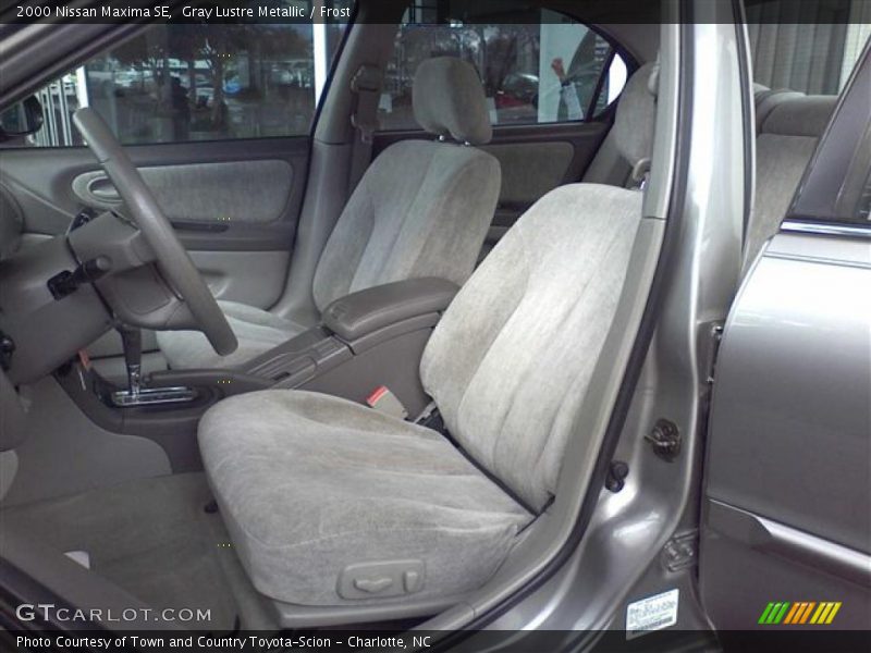 Gray Lustre Metallic / Frost 2000 Nissan Maxima SE