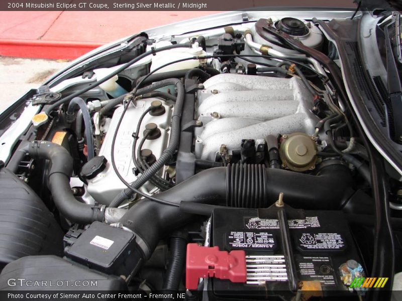 Sterling Silver Metallic / Midnight 2004 Mitsubishi Eclipse GT Coupe