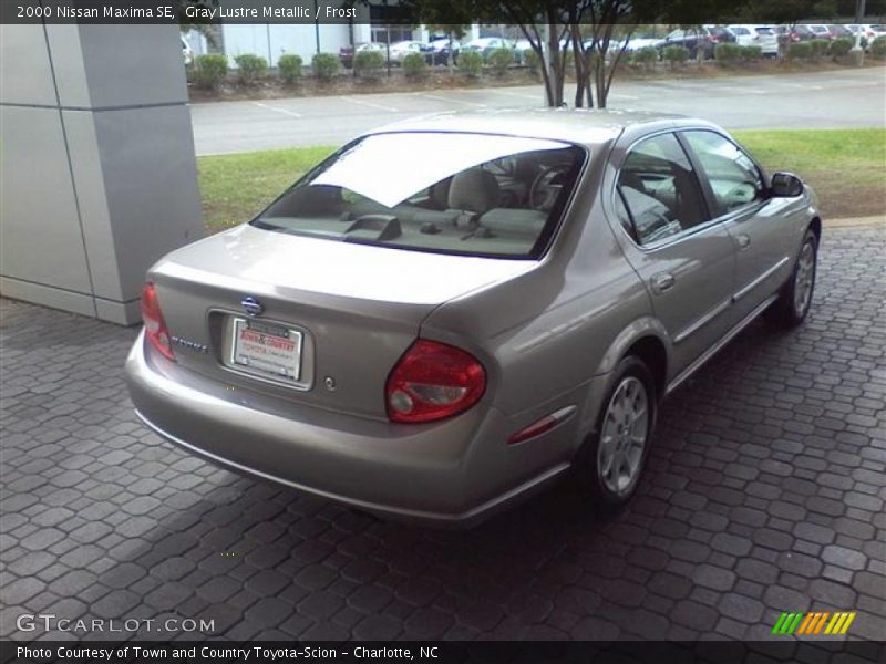 Gray Lustre Metallic / Frost 2000 Nissan Maxima SE