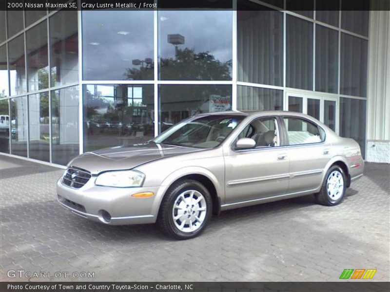 Gray Lustre Metallic / Frost 2000 Nissan Maxima SE
