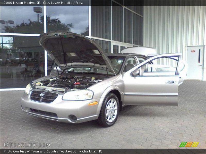 Gray Lustre Metallic / Frost 2000 Nissan Maxima SE