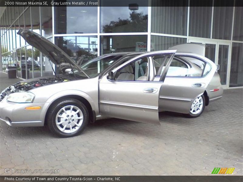 Gray Lustre Metallic / Frost 2000 Nissan Maxima SE