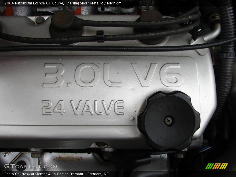 Sterling Silver Metallic / Midnight 2004 Mitsubishi Eclipse GT Coupe