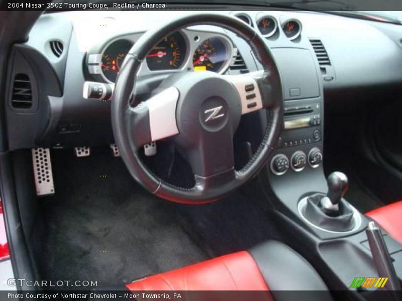 Redline / Charcoal 2004 Nissan 350Z Touring Coupe