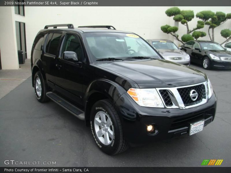 Super Black / Graphite 2009 Nissan Pathfinder SE 4x4