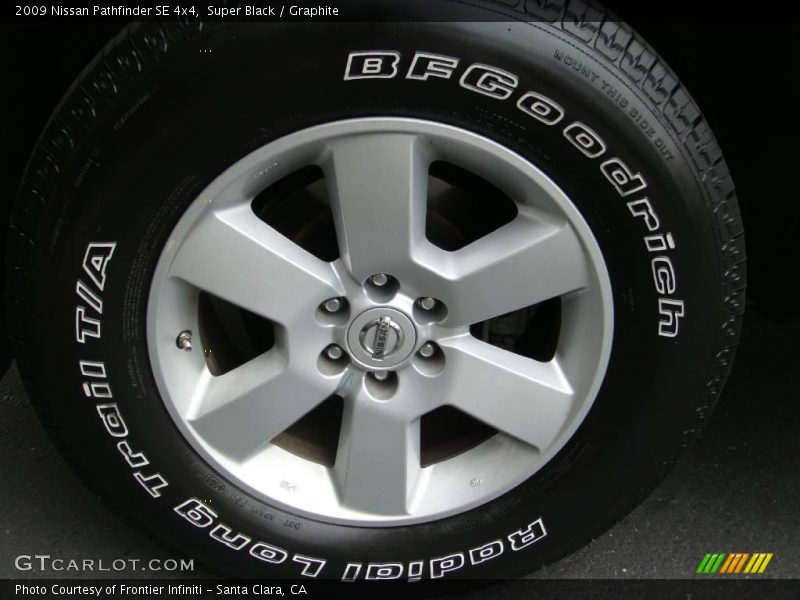 Super Black / Graphite 2009 Nissan Pathfinder SE 4x4