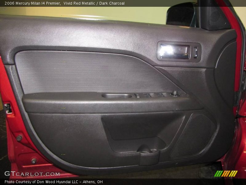Vivid Red Metallic / Dark Charcoal 2006 Mercury Milan I4 Premier