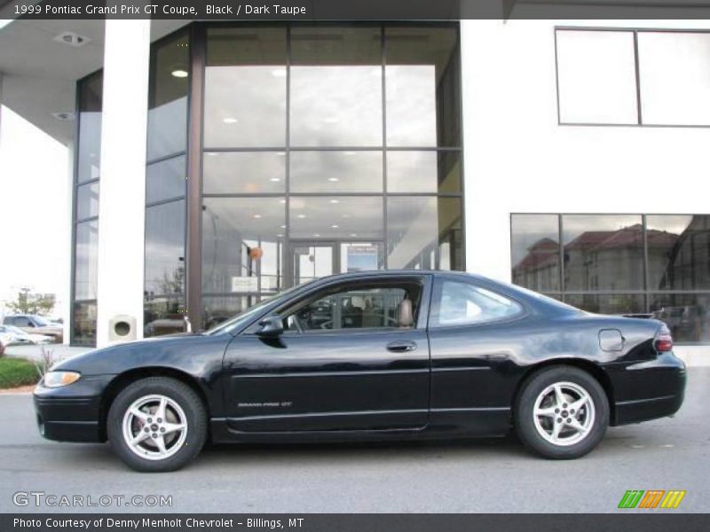 Black / Dark Taupe 1999 Pontiac Grand Prix GT Coupe