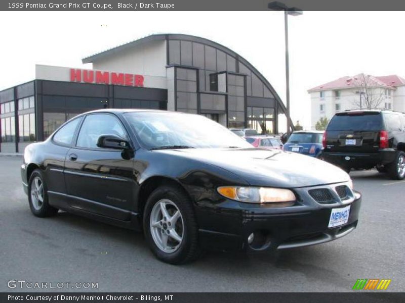 Black / Dark Taupe 1999 Pontiac Grand Prix GT Coupe