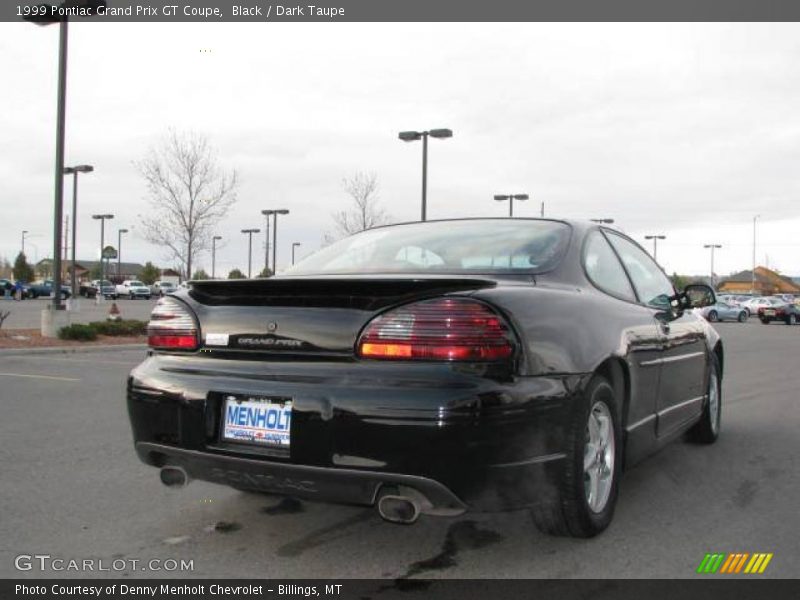 Black / Dark Taupe 1999 Pontiac Grand Prix GT Coupe