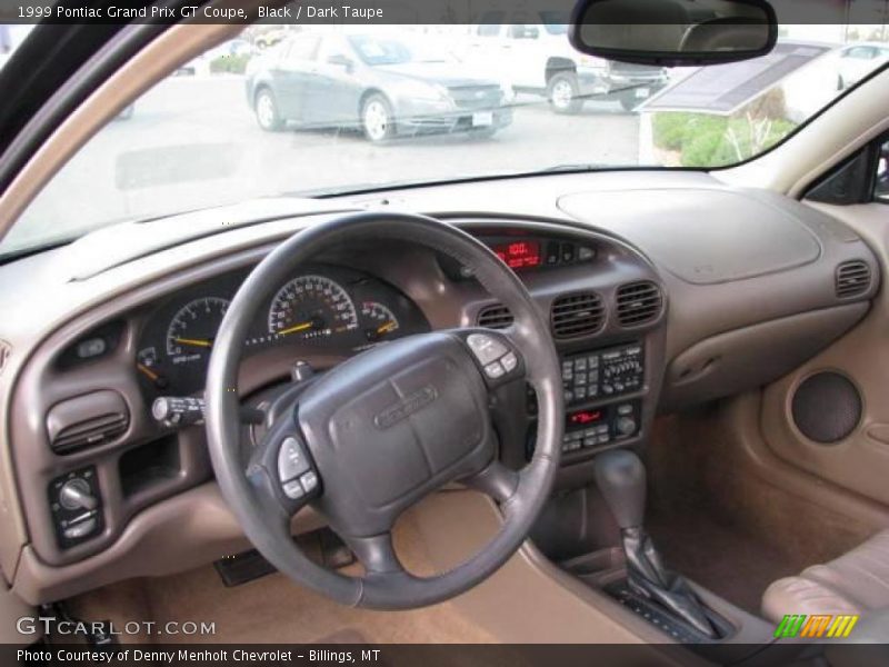 Black / Dark Taupe 1999 Pontiac Grand Prix GT Coupe