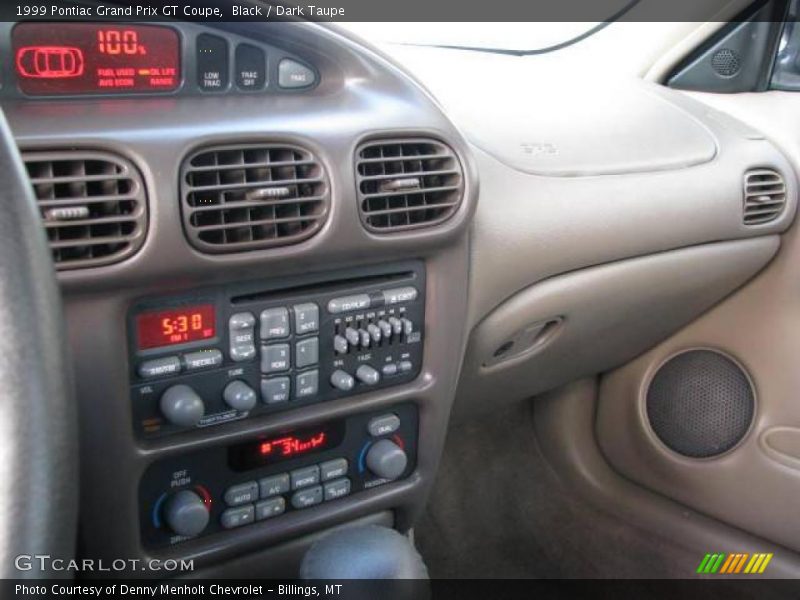 Black / Dark Taupe 1999 Pontiac Grand Prix GT Coupe
