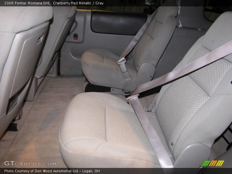 Cranberry Red Metallic / Gray 2006 Pontiac Montana SV6