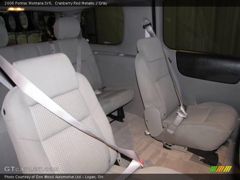Cranberry Red Metallic / Gray 2006 Pontiac Montana SV6