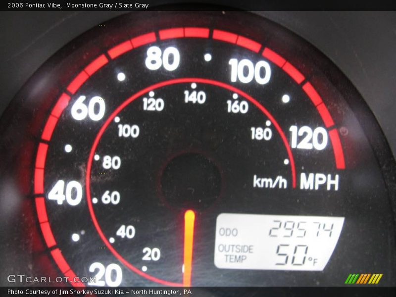 Moonstone Gray / Slate Gray 2006 Pontiac Vibe