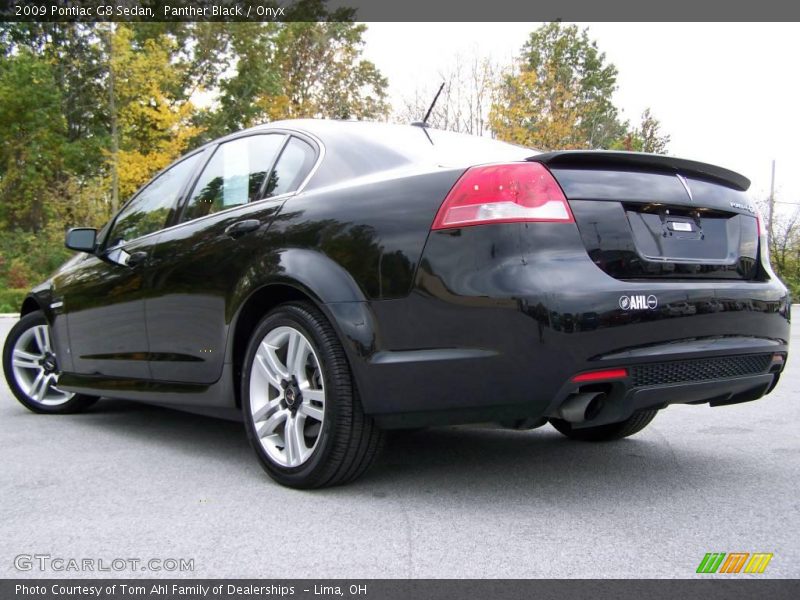 Panther Black / Onyx 2009 Pontiac G8 Sedan