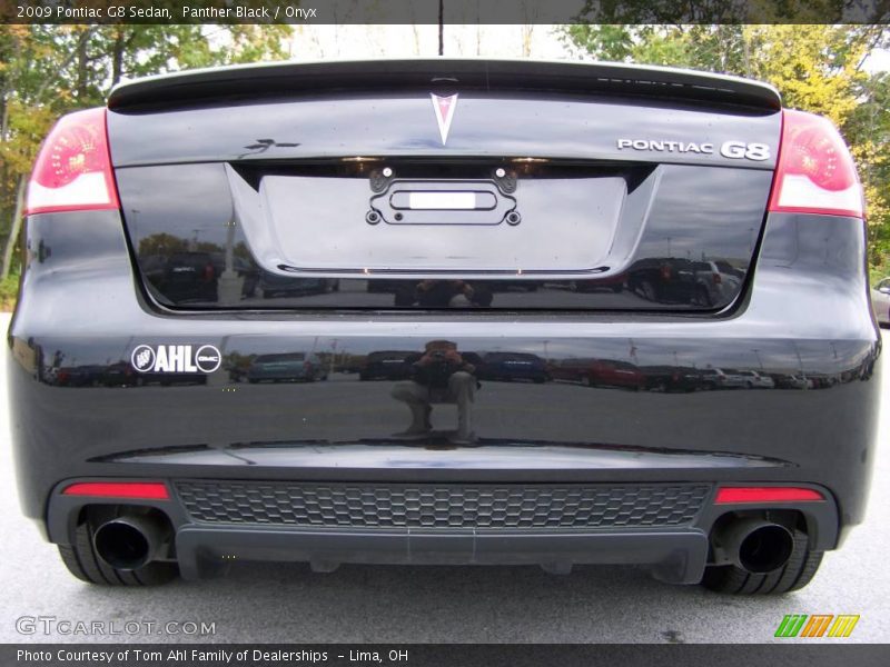 Panther Black / Onyx 2009 Pontiac G8 Sedan