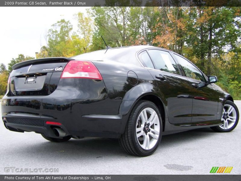 Panther Black / Onyx 2009 Pontiac G8 Sedan