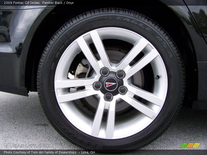 Panther Black / Onyx 2009 Pontiac G8 Sedan
