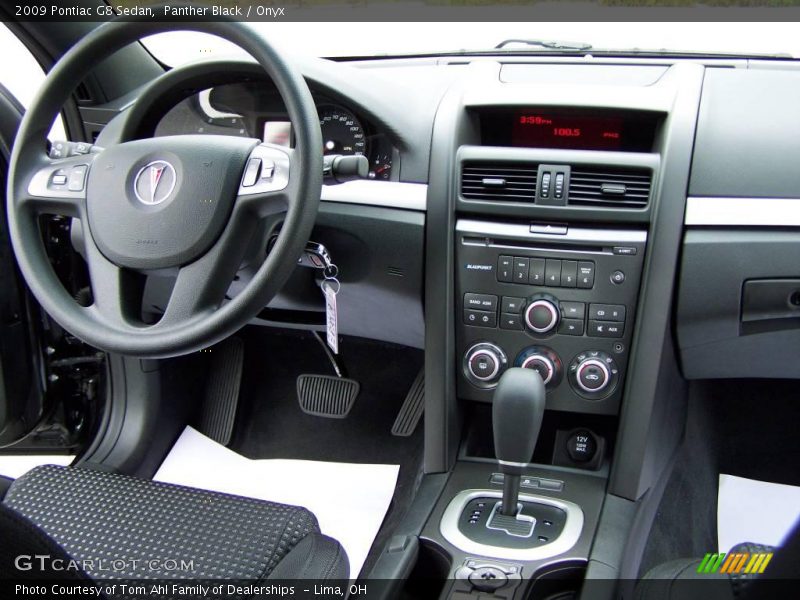 Panther Black / Onyx 2009 Pontiac G8 Sedan