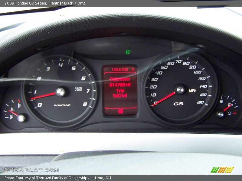 Panther Black / Onyx 2009 Pontiac G8 Sedan