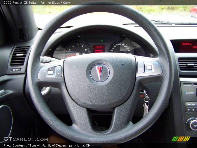 Panther Black / Onyx 2009 Pontiac G8 Sedan