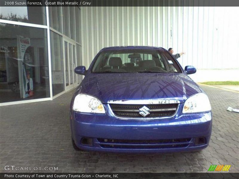 Cobalt Blue Metallic / Grey 2008 Suzuki Forenza