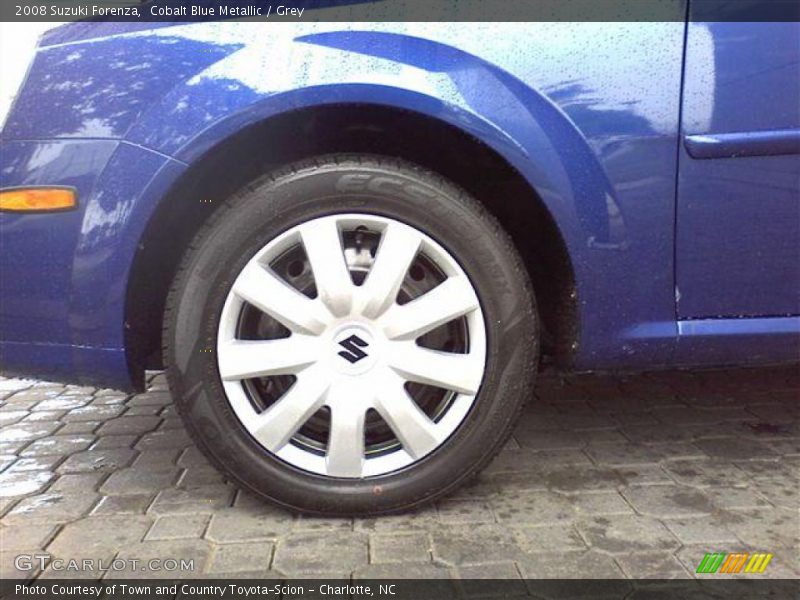 Cobalt Blue Metallic / Grey 2008 Suzuki Forenza