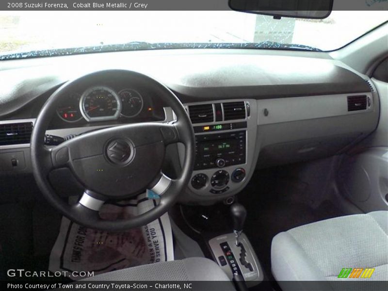Cobalt Blue Metallic / Grey 2008 Suzuki Forenza