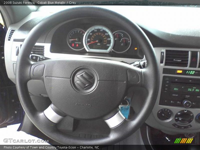 Cobalt Blue Metallic / Grey 2008 Suzuki Forenza